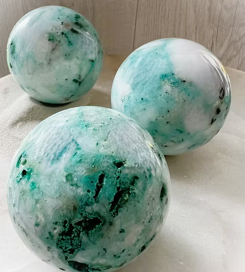 Chrysocolla Sphere (Various Sizes)