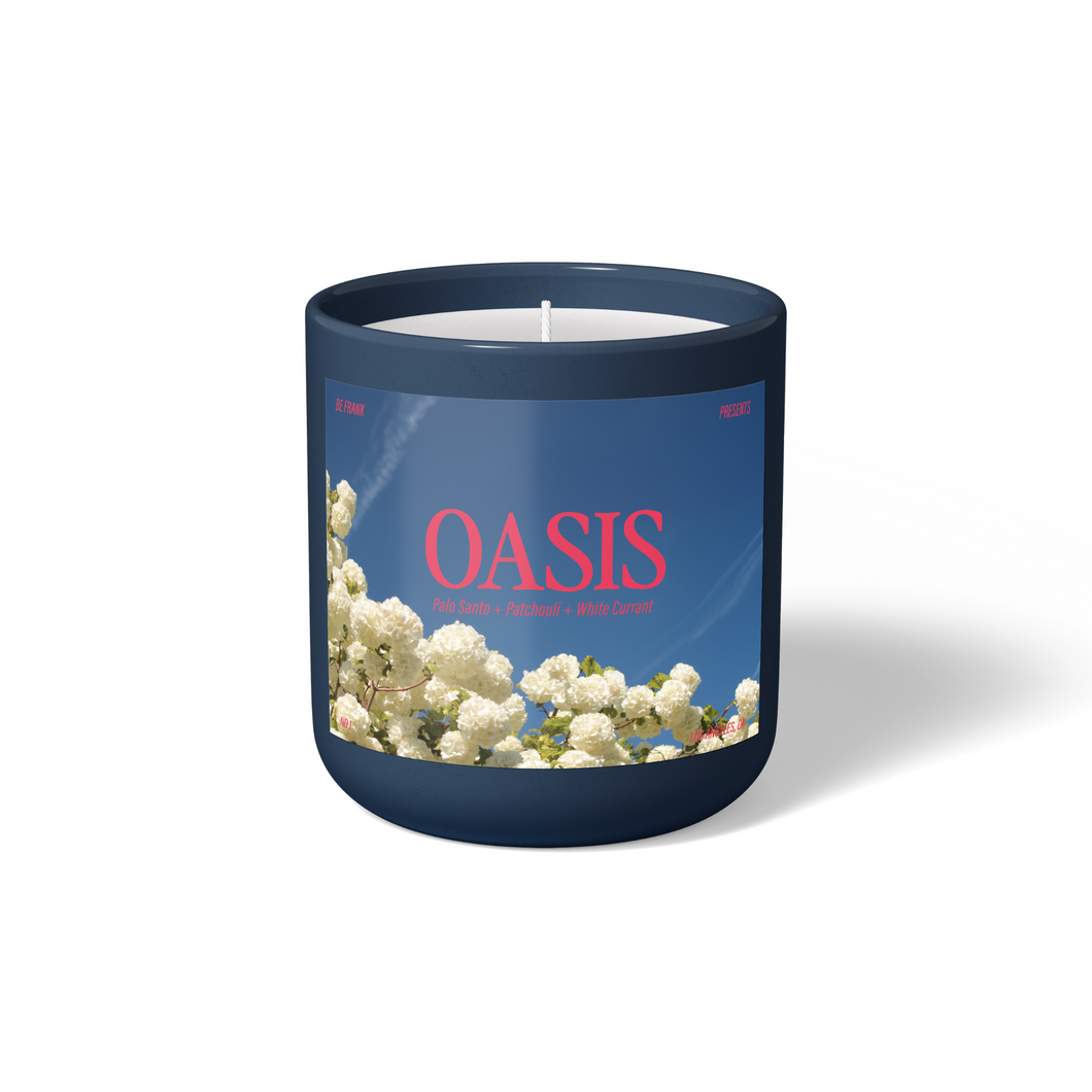 BE FRANK / OASIS CANDLE