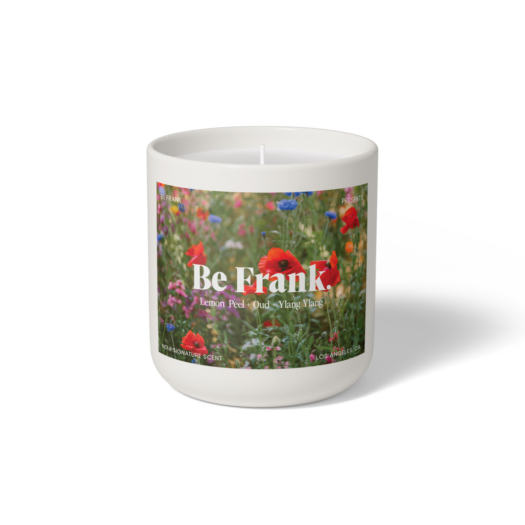 BE FRANK / NO.2 SIGNATURE SCENT CANDLE