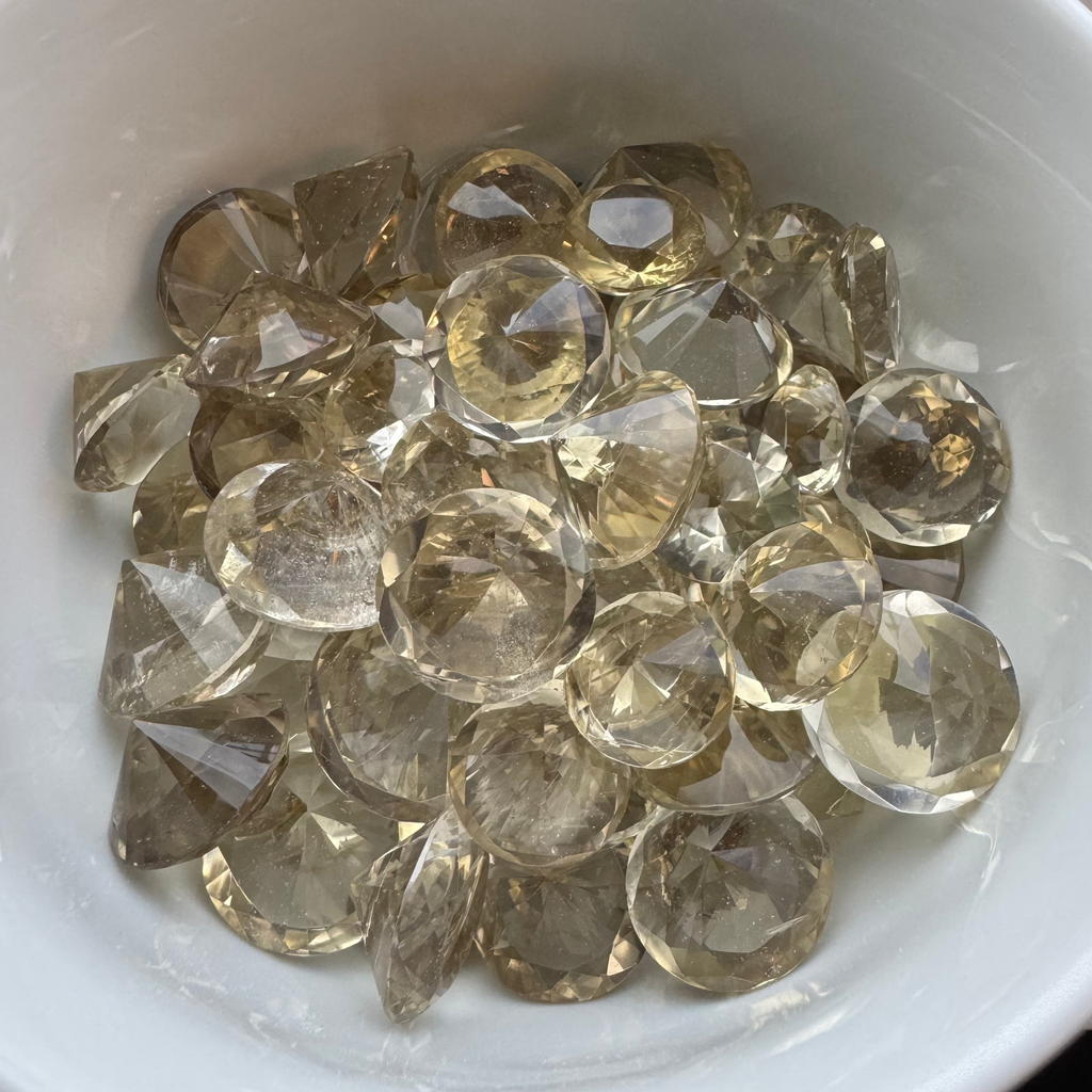 Smokey Citrine / Diamonds