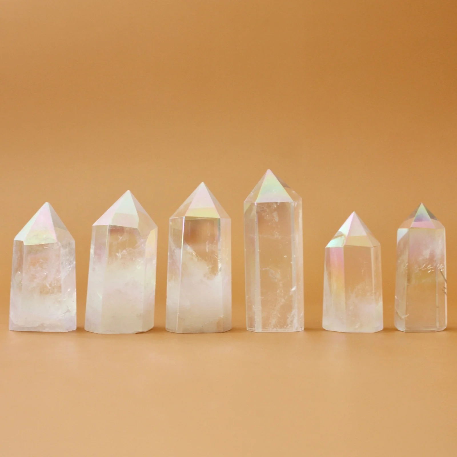 ANGEL AURA QUARTZ MINI TOWER - SPIRITUAL GROWTH