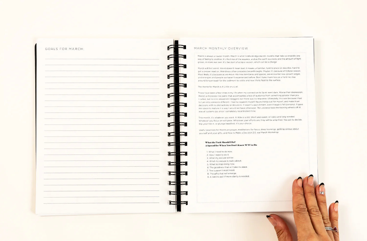 2024 Many Moons Lunar Planner