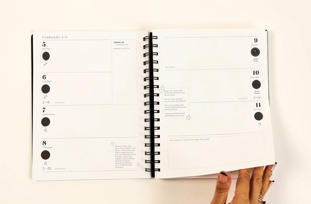 2024 Many Moons Lunar Planner