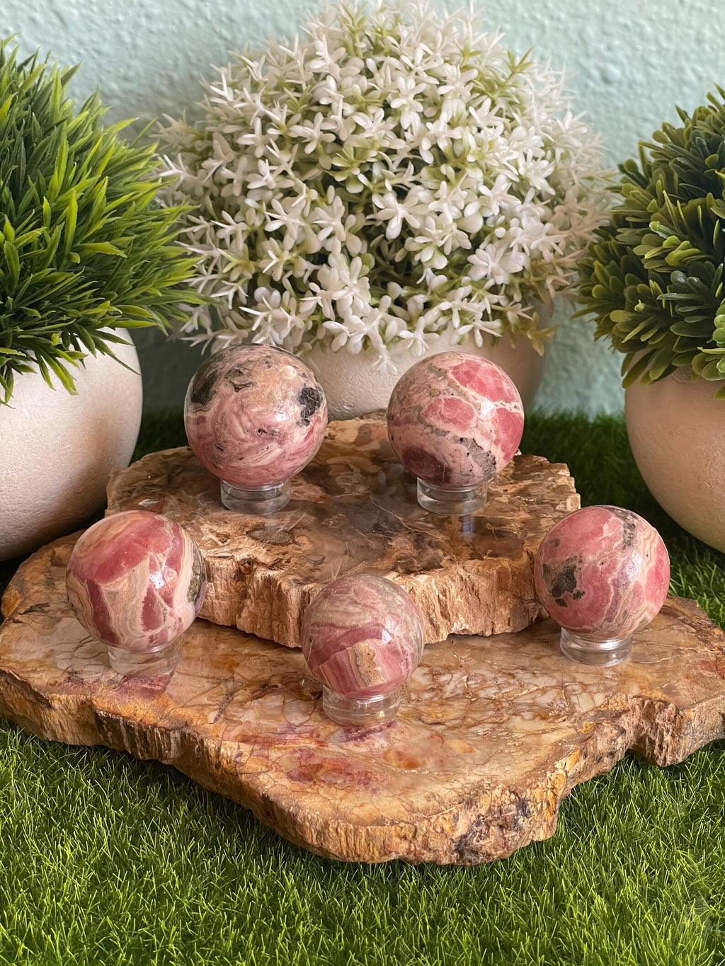 Rhodochrosite Spheres