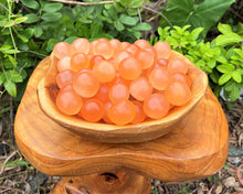 Orange Selenite Spheres