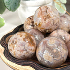 FLOWER AGATE SPHERES