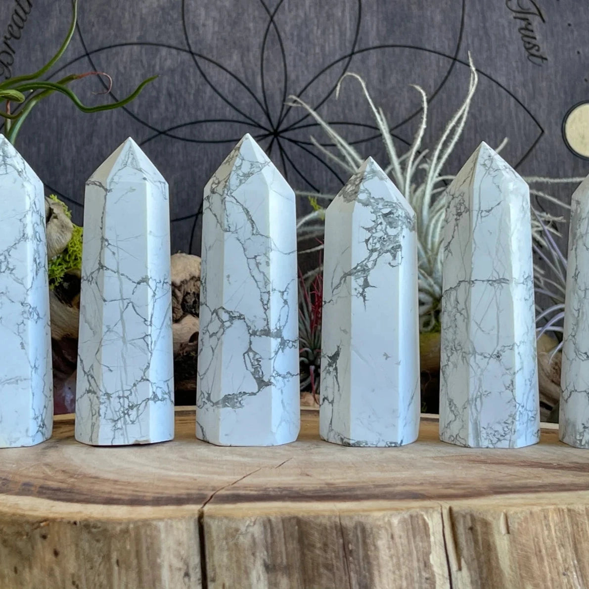 Howlite Towers
