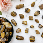 Tigers Eye Tumbled