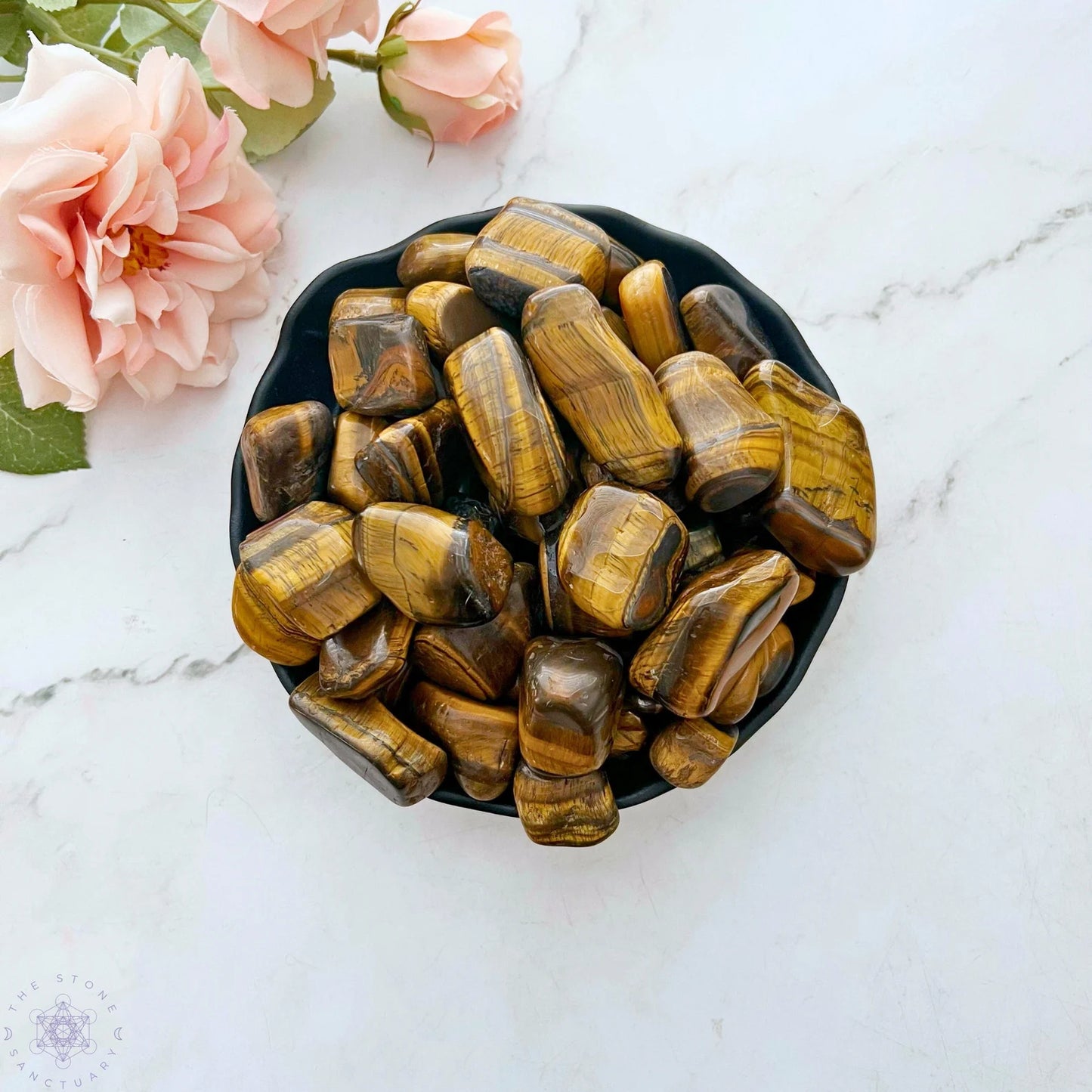 Tigers Eye Tumbled