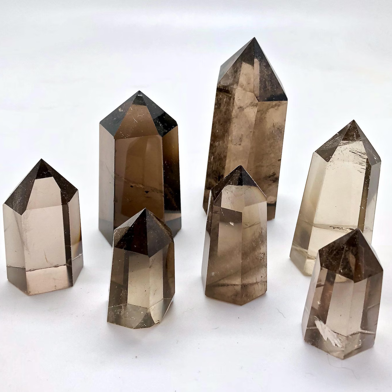 Smokey Quartz Towers