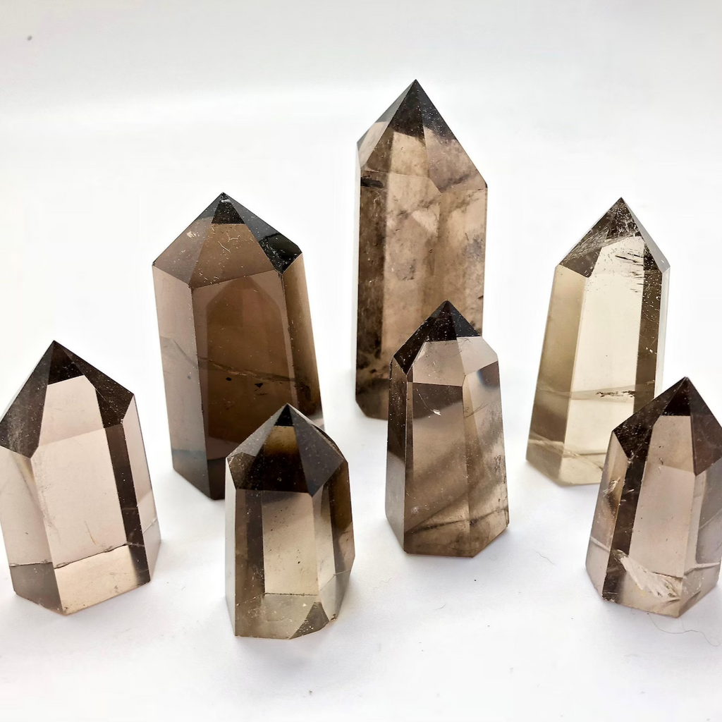 Smokey Quartz Towers