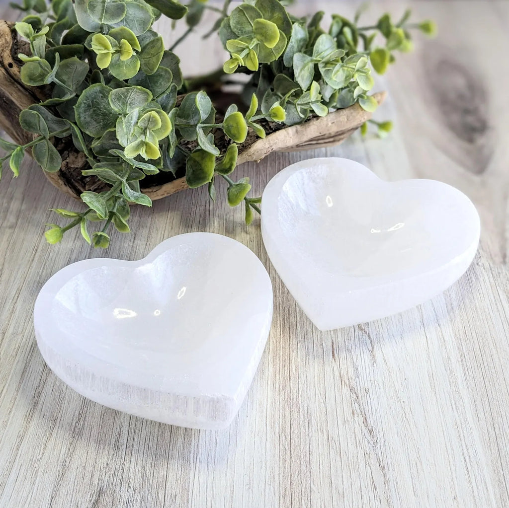 SELENITE HEART CHARGING BOWL