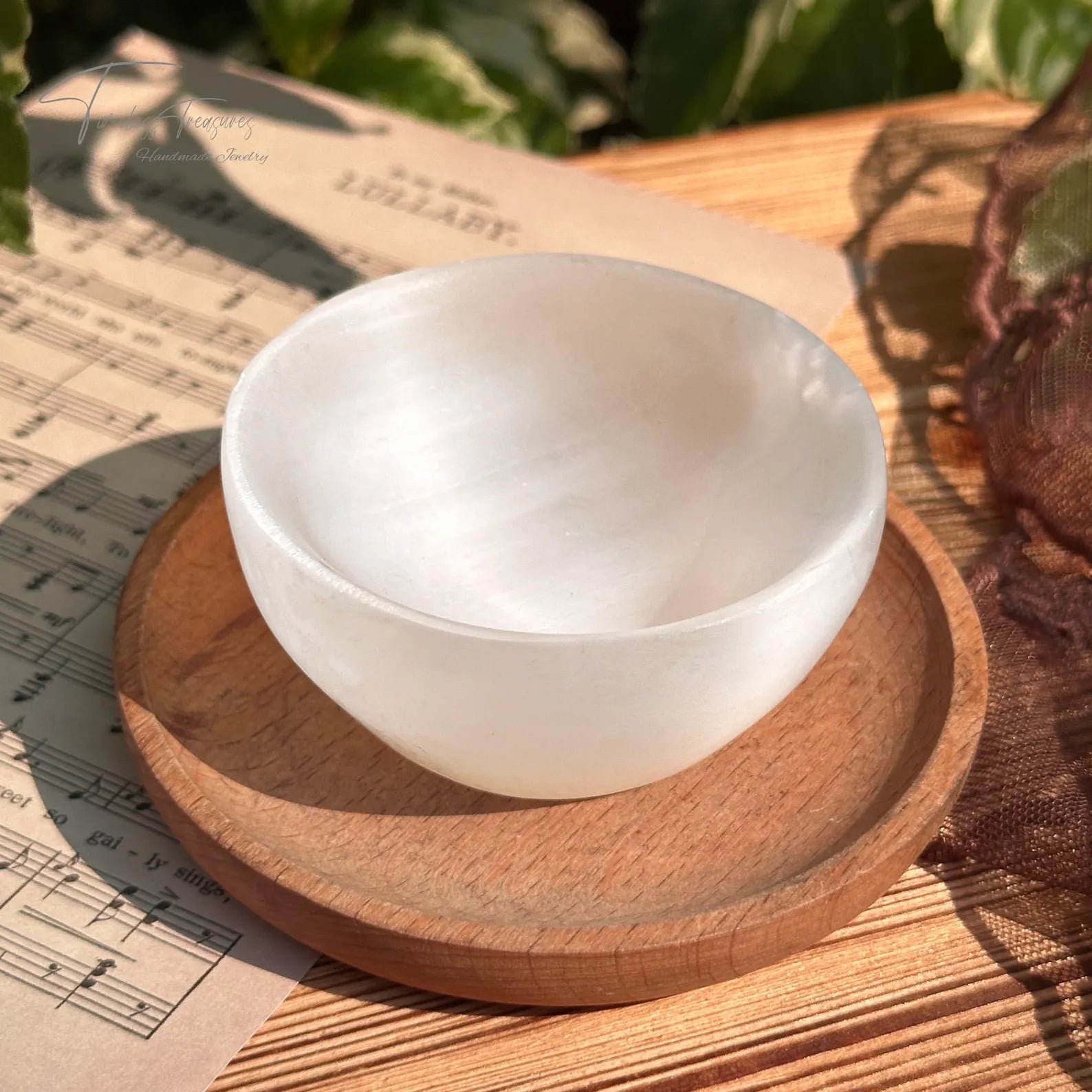 SELENITE MINI CHARGING BOWL