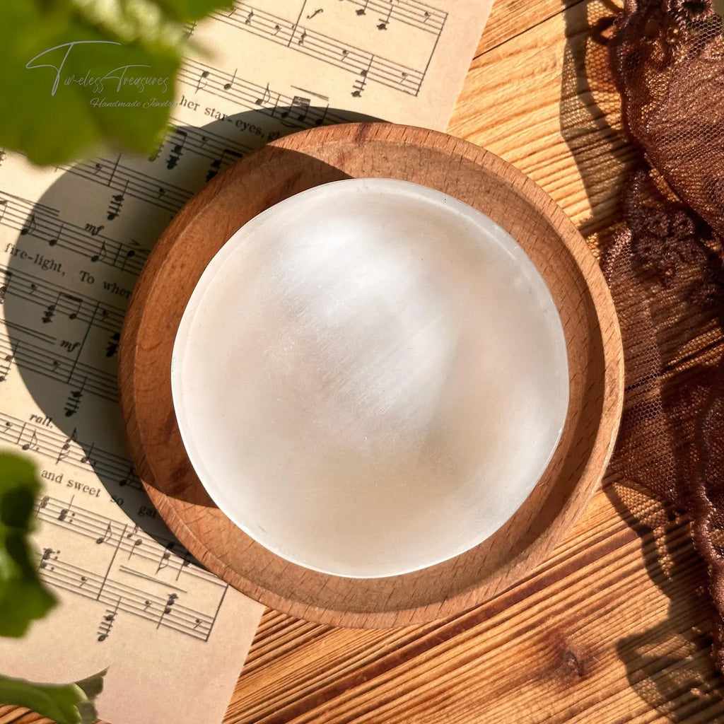 SELENITE MINI CHARGING BOWL