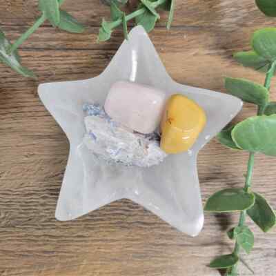 SELENITE STAR CHARGING BOWL