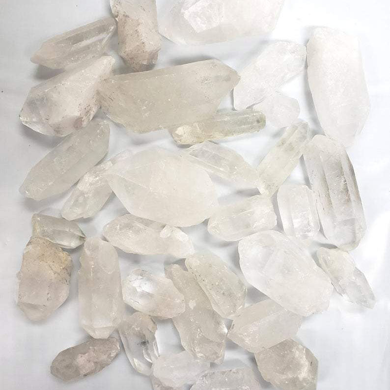 Clear Quartz / Points Rough