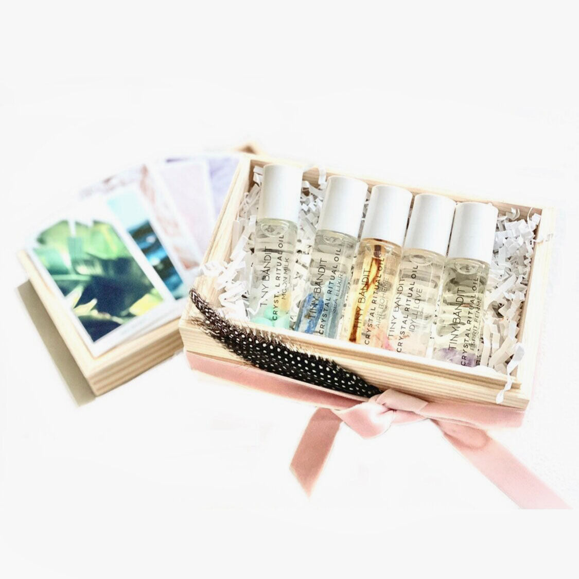 TINY BANDIT / 5 PC GIFT SET CRYSTAL RITUAL OIL | ALL SCENTS