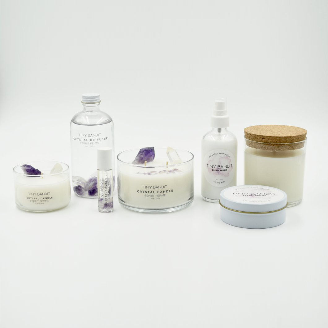 TINY BANDIT / CRYSTAL CANDLE /  ESPIRIT FEMME