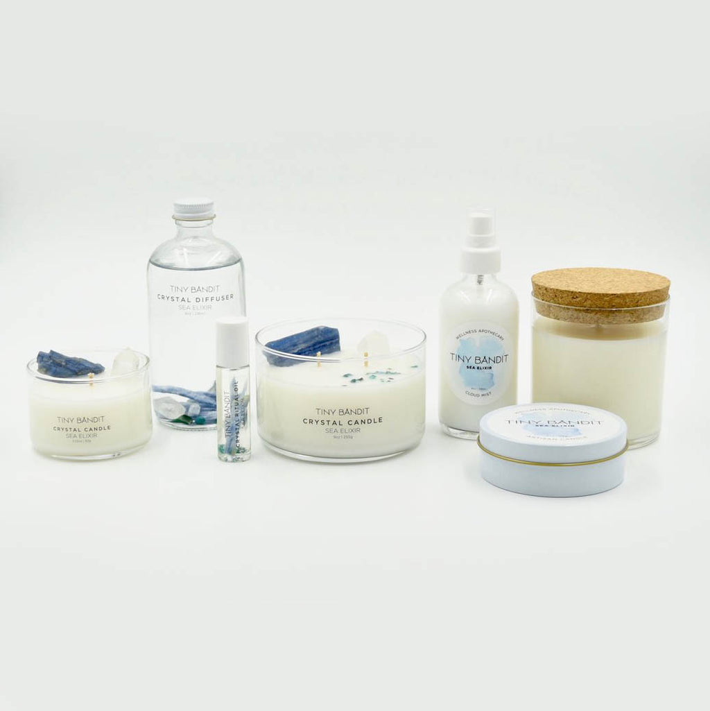 TINY BANDIT / CRYSTAL CANDLE /  SEA ELIXIR