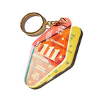 111 angel number, angel number keychain