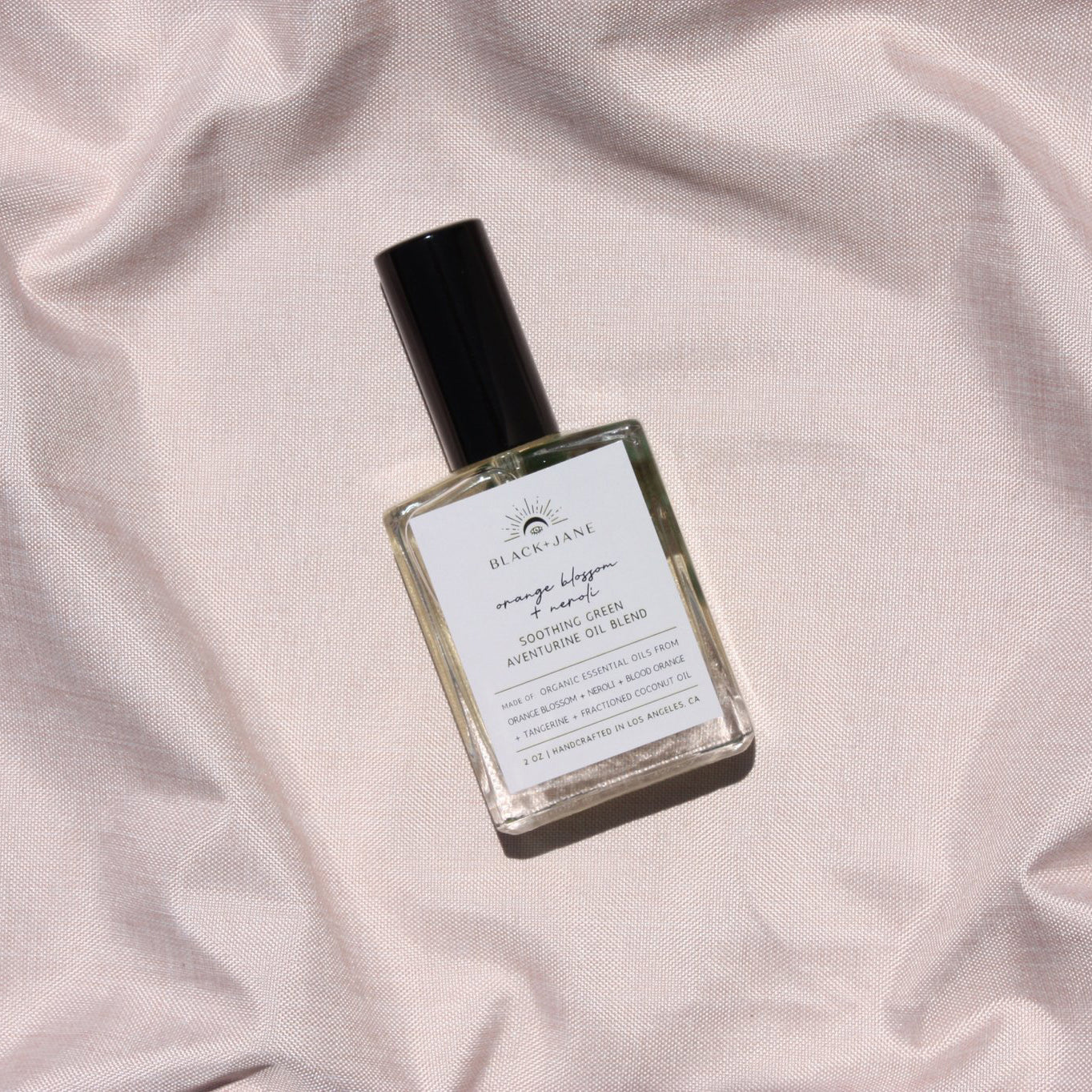 BLACK+JANE / Orange Blossom + Neroli Crystal Infused Green Aventurine Soothing Oil Blend