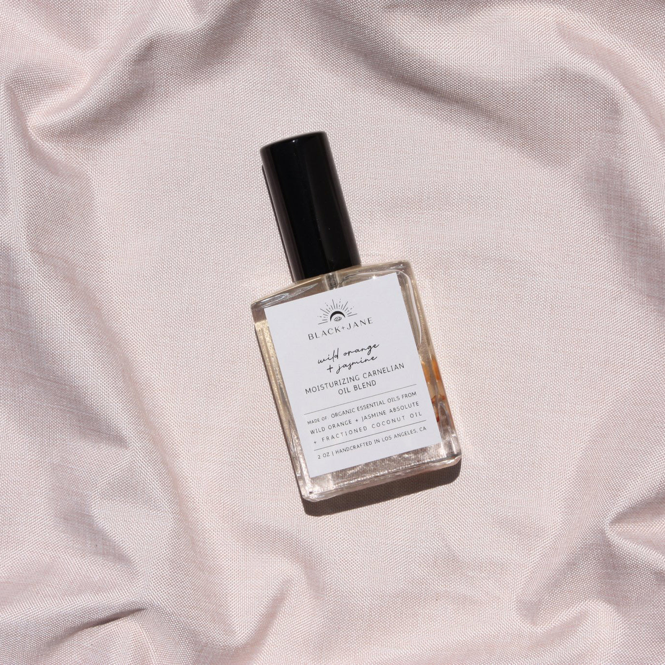 BLACK+JANE / Wild Orange + Jasmine Crystal Infused Carnelian Moisturizing Oil Blend