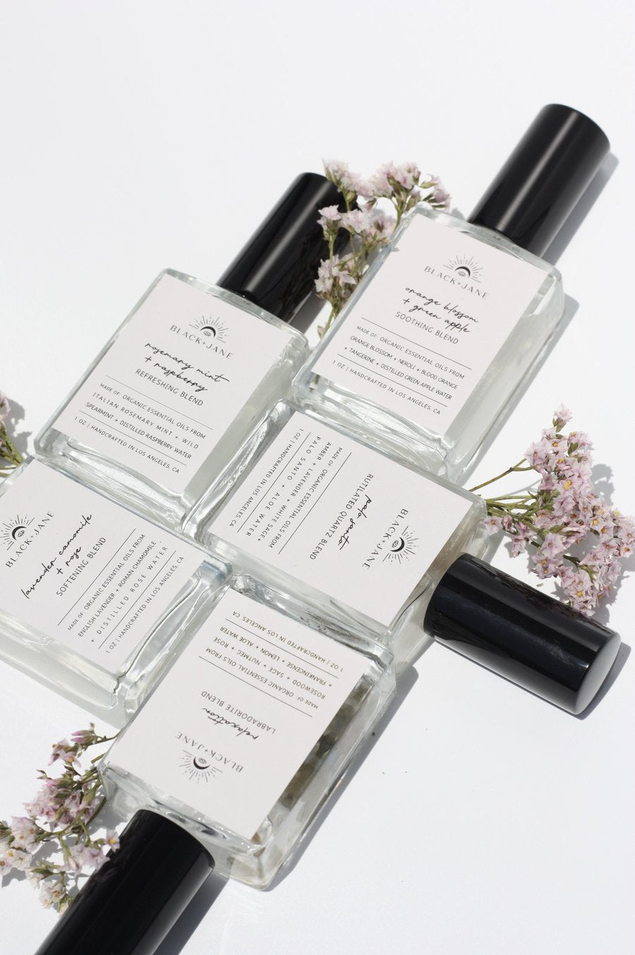 BLACK+JANE / Wild Orange + Jasmine Crystal Infused Carnelian Moisturizing Oil Blend