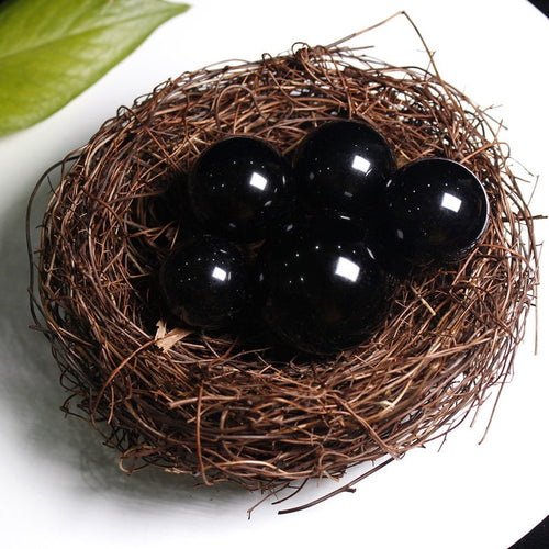 Black Obsidian / Mini Spheres